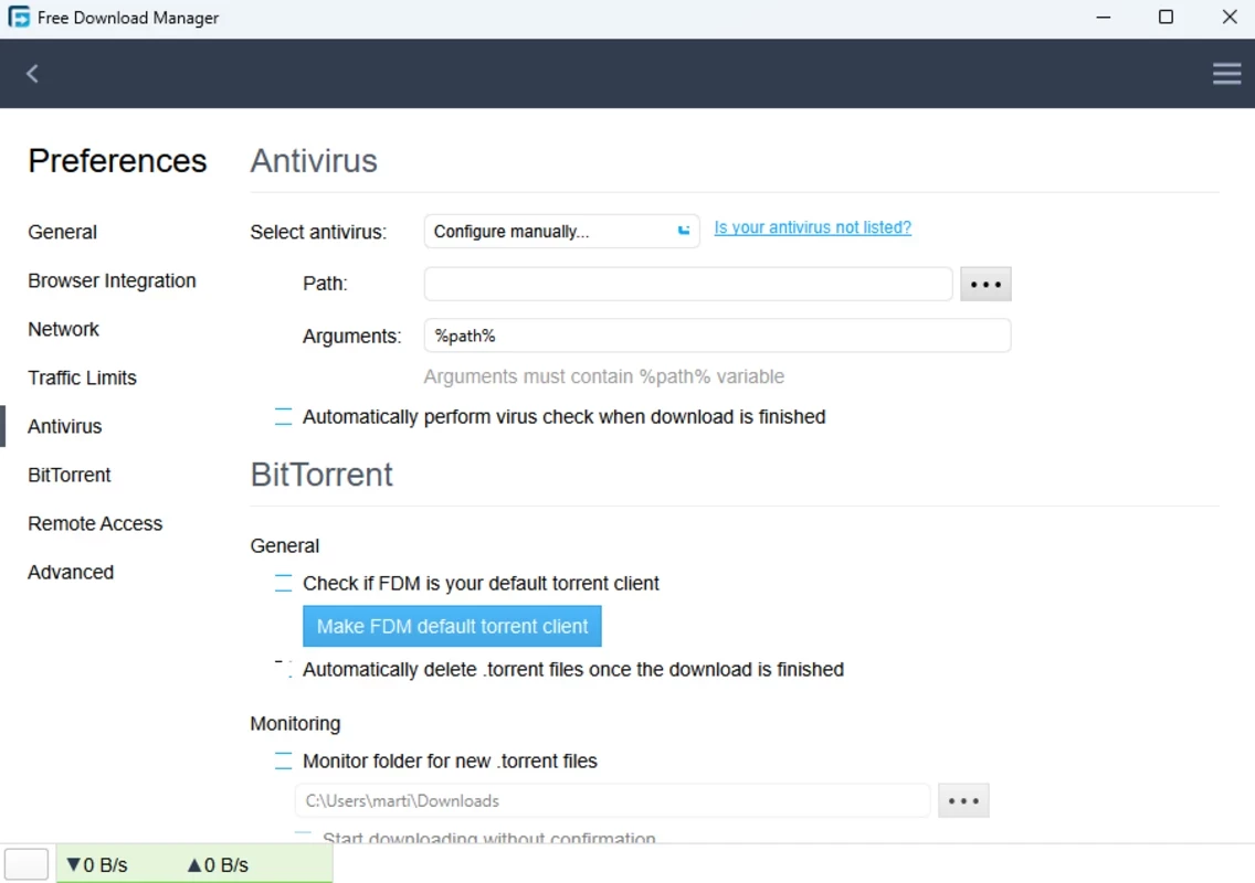 Free Download Manager — captura de tela 2