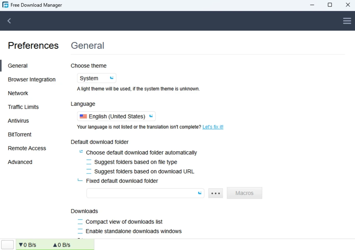 Free Download Manager — captura de tela 4